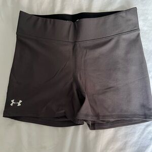 UNDER ARMOUR Grey Spandex Shorts